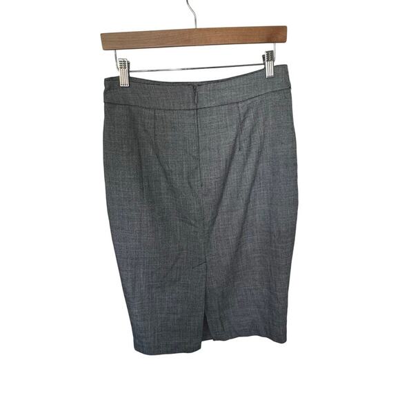 New 7th Ave Design Studio New York & Co. Gray Seamed Pencil Skirt Women’s Sz 4 - Picture 6 of 10